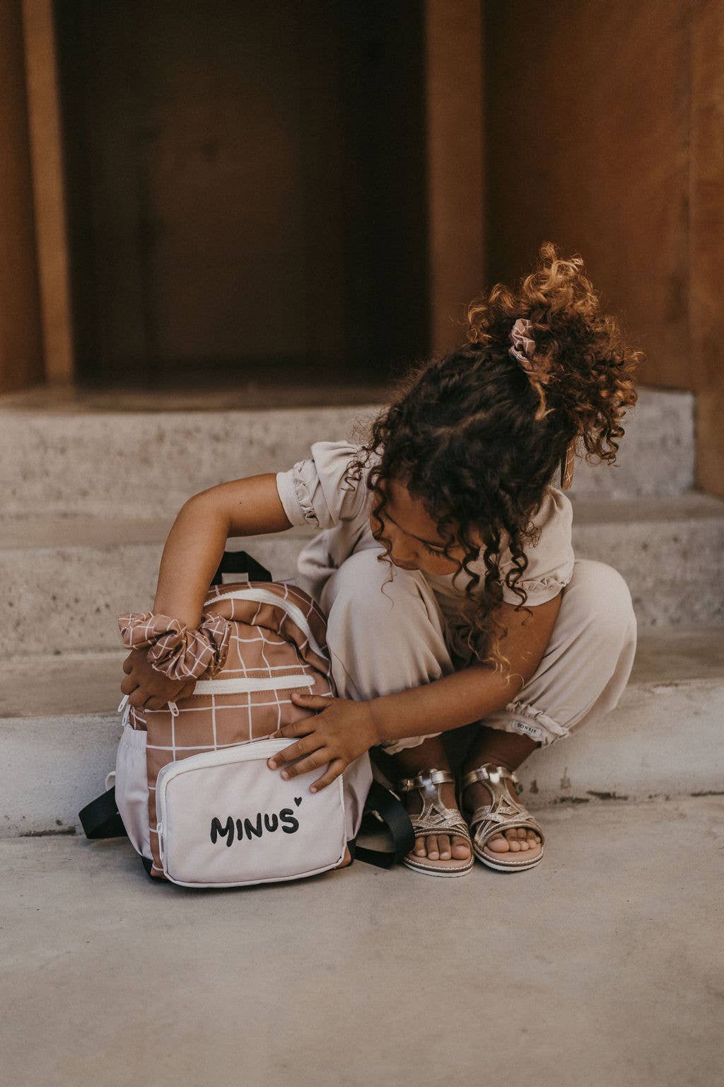 Zakuw - Sac école maternelle - Milo - caramel