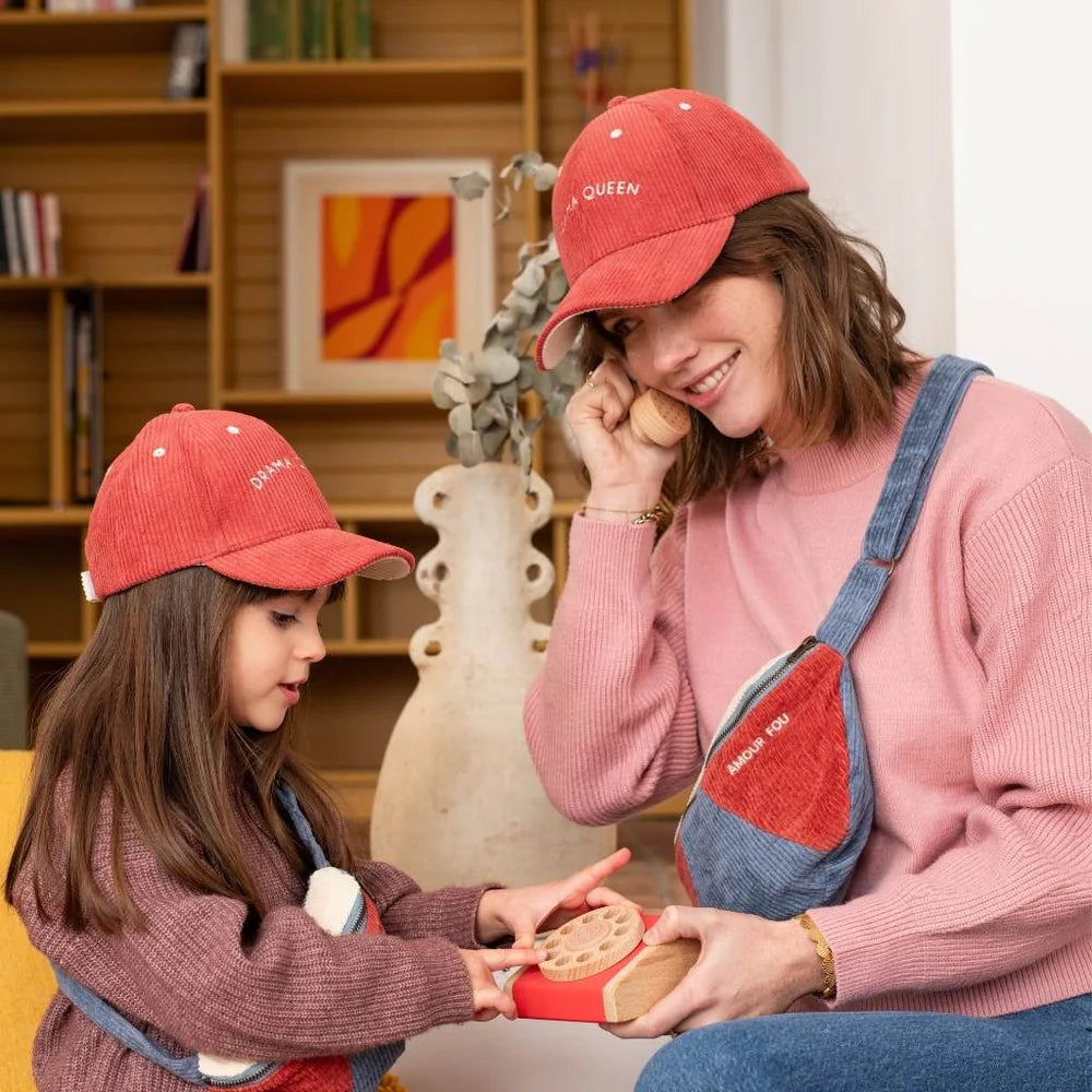 Casquette Velours Drama Queen|Enfant ou Adulte