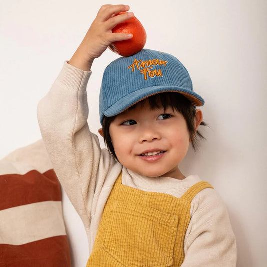 Casquette Velours Amour Fou|Enfant ou Adulte