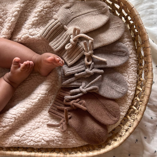 Chaussons tricotés bébé