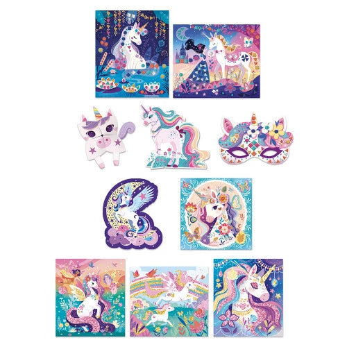 Coffret Créatif Multiactivités Licornes