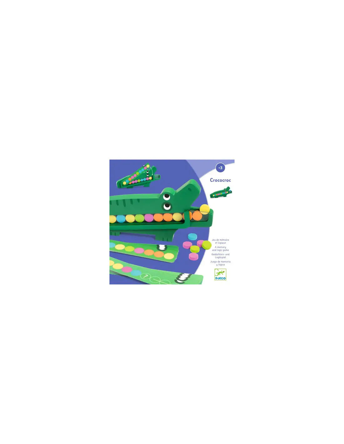 JEUX EDUCATIFS Crococroc - FSC 100%
