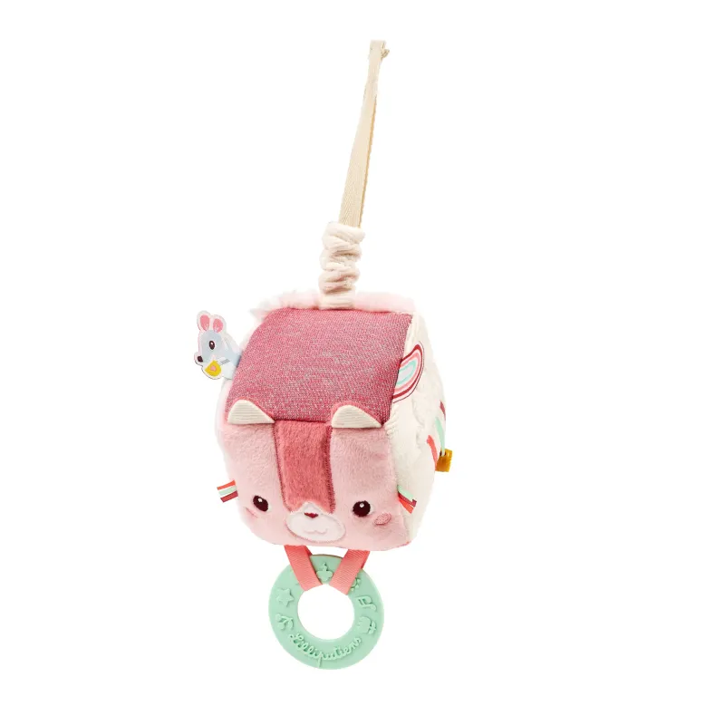Cube d'activités bébé Jeanne le chat