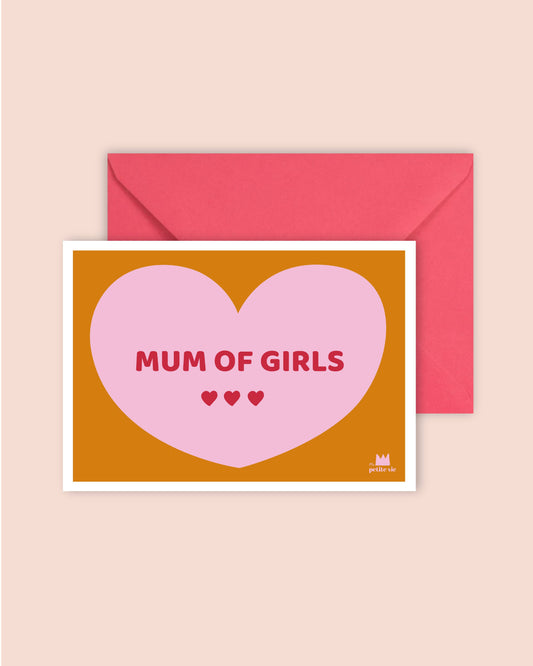 Ma Petite Vie - Carte de voeux - Mum of girls