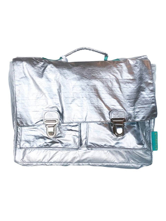 Cartable argent&vert