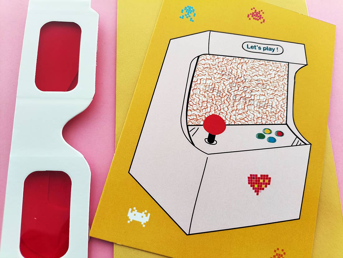 Pamela Loops - Carte jeu d’annonce de grossesse « La famille s’agrandit ! »