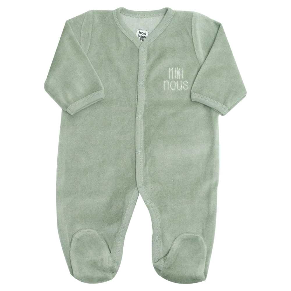 Pyjama de naissance - Mini Noux - Sauge