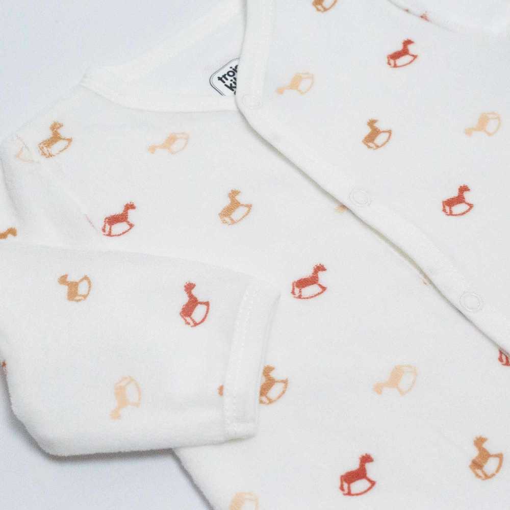 Pyjama de naissance - Chevaux à bascules