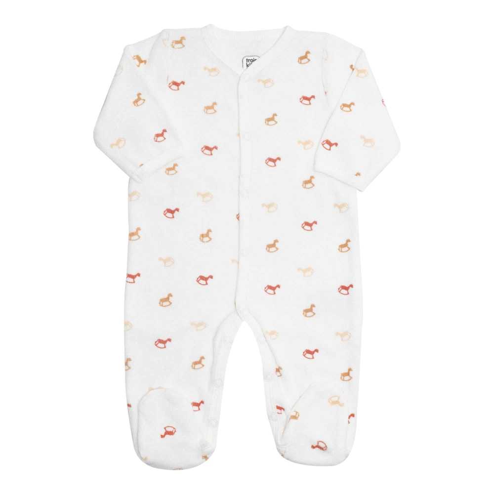 Pyjama de naissance - Chevaux à bascules