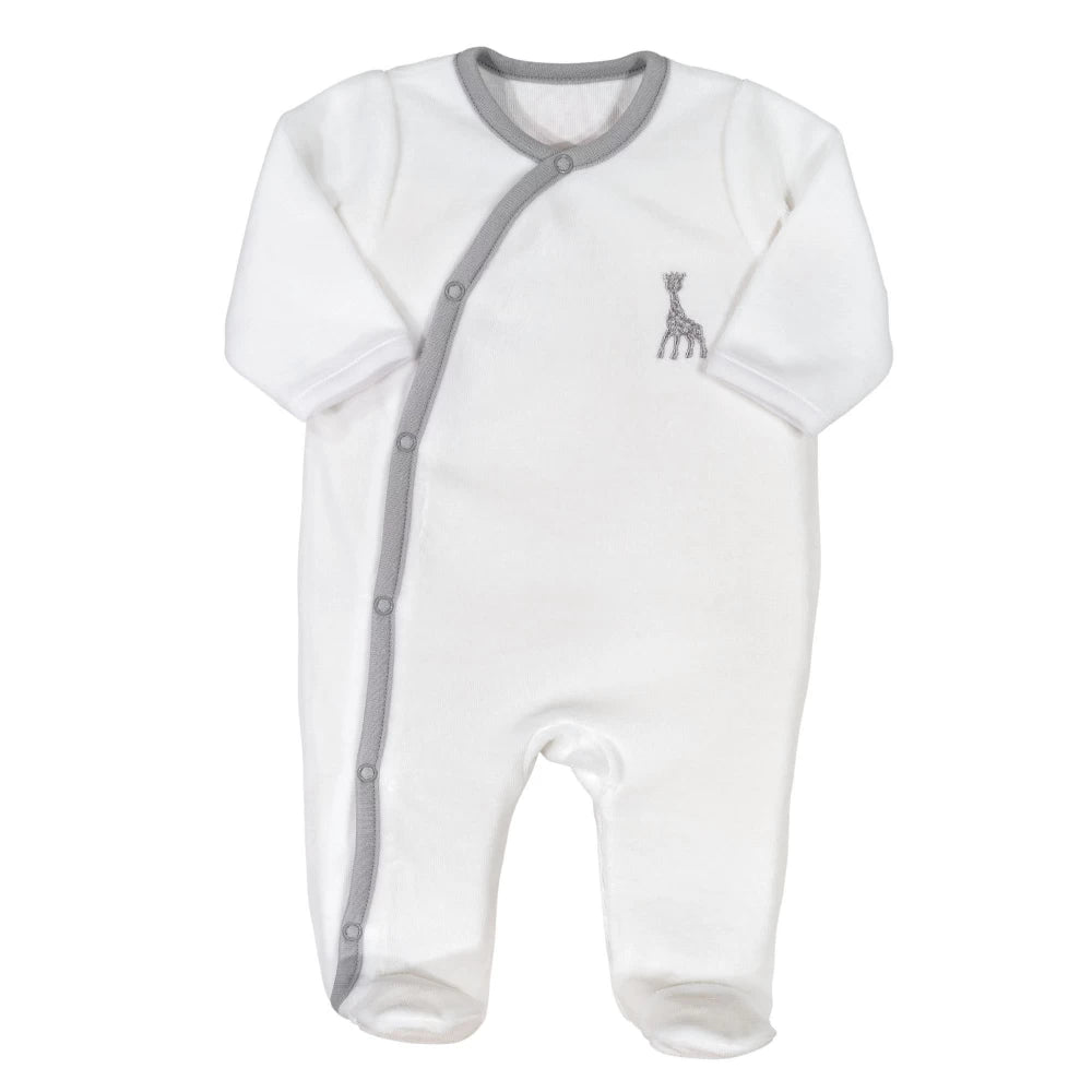 Pyjama de naissance - Sophie la girafe - ouverture croisée