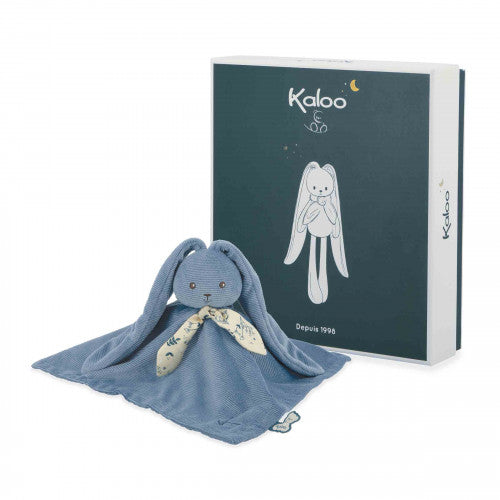 Doudou lapin Bleu horizon - Lapinoo 30 cm
