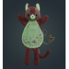 Doudou marionnette phosphorescent Jeanne