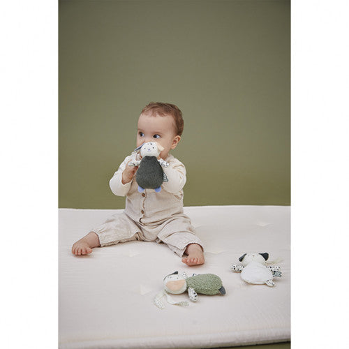 Doudous sensoriels chiots pour bébé (Set de 3)