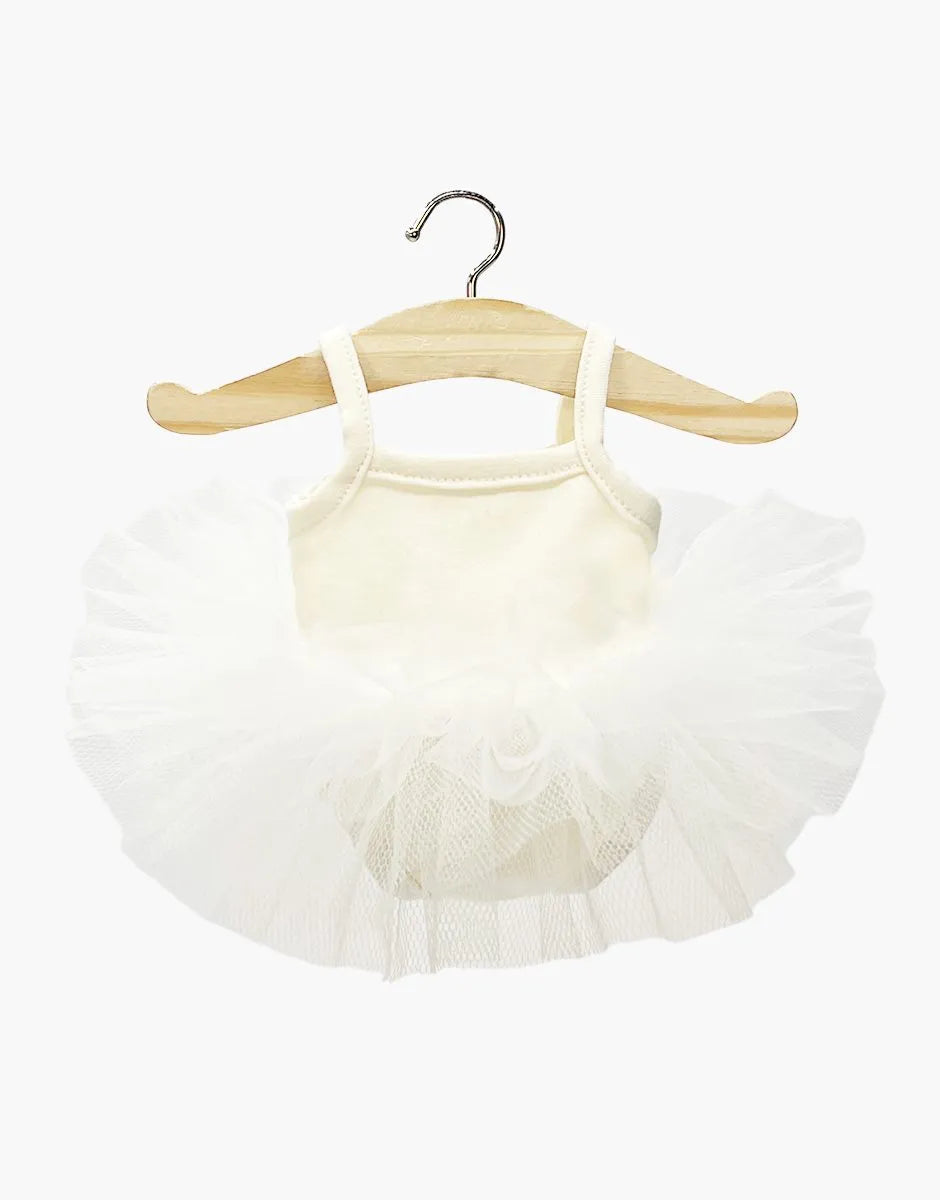 Tutu Stella en jersey et tulle écru