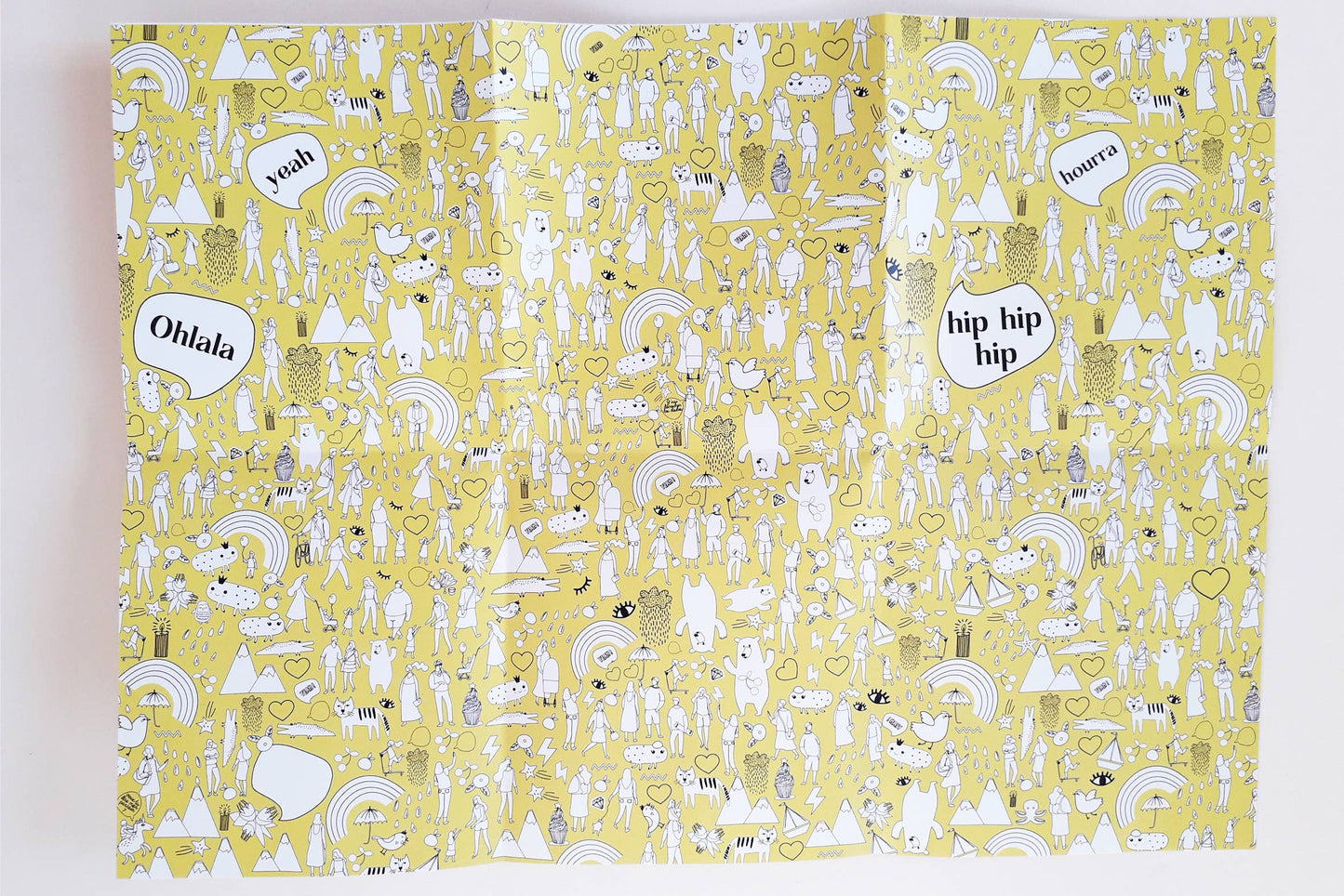 Pamela Loops - Poster Cherche et trouve parrain « Veux-tu être mon parrain ? »