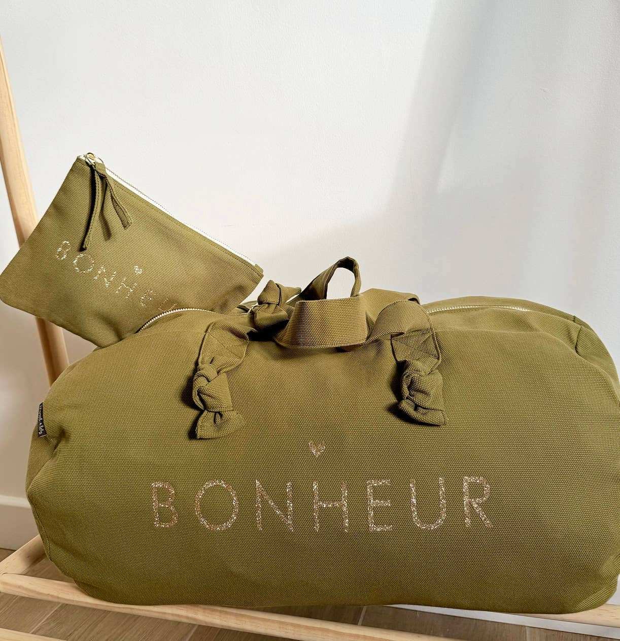 Marcel & Lily - Pochette - Coloris Kaki- BONHEUR
