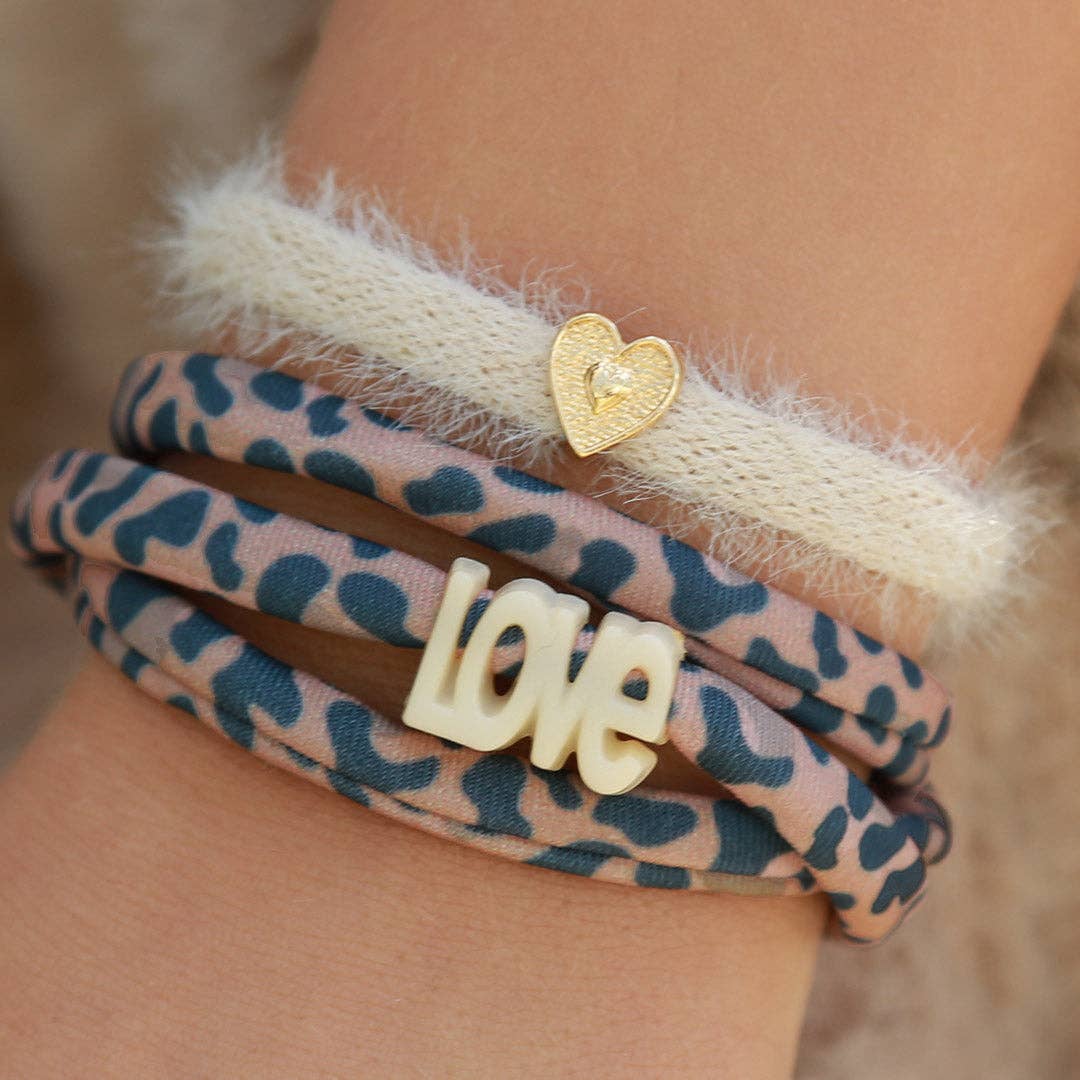 Love Ibiza - Bracelets amour léopard
