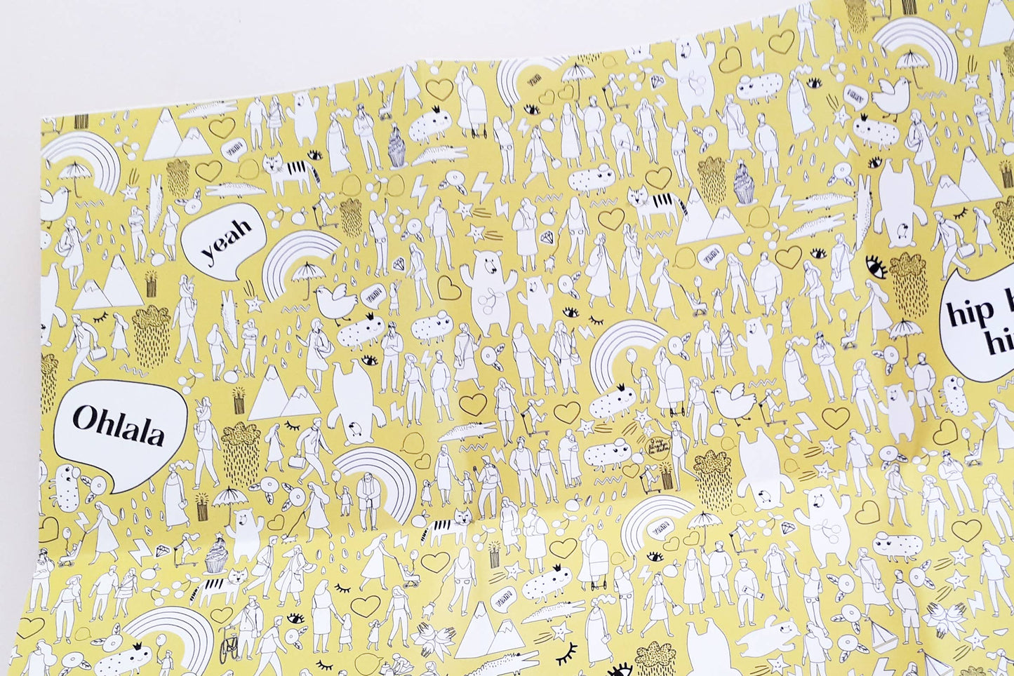 Pamela Loops - Poster Cherche et trouve parrain « Veux-tu être mon parrain ? »