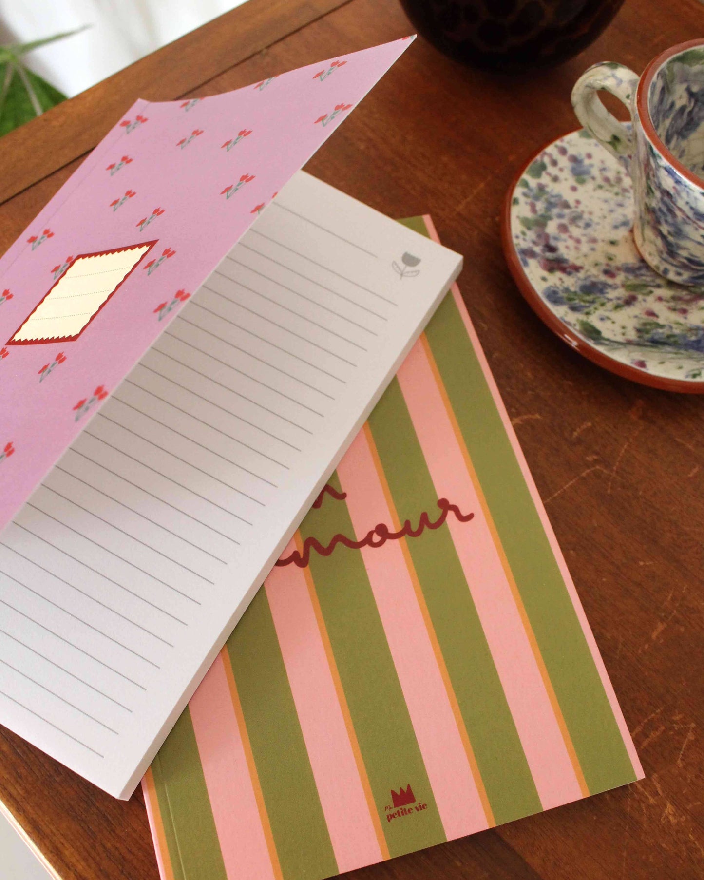 Ma Petite Vie - Carnet - Rayures Mon Amour (A5 - 15 x 21 cm - 96 pages)