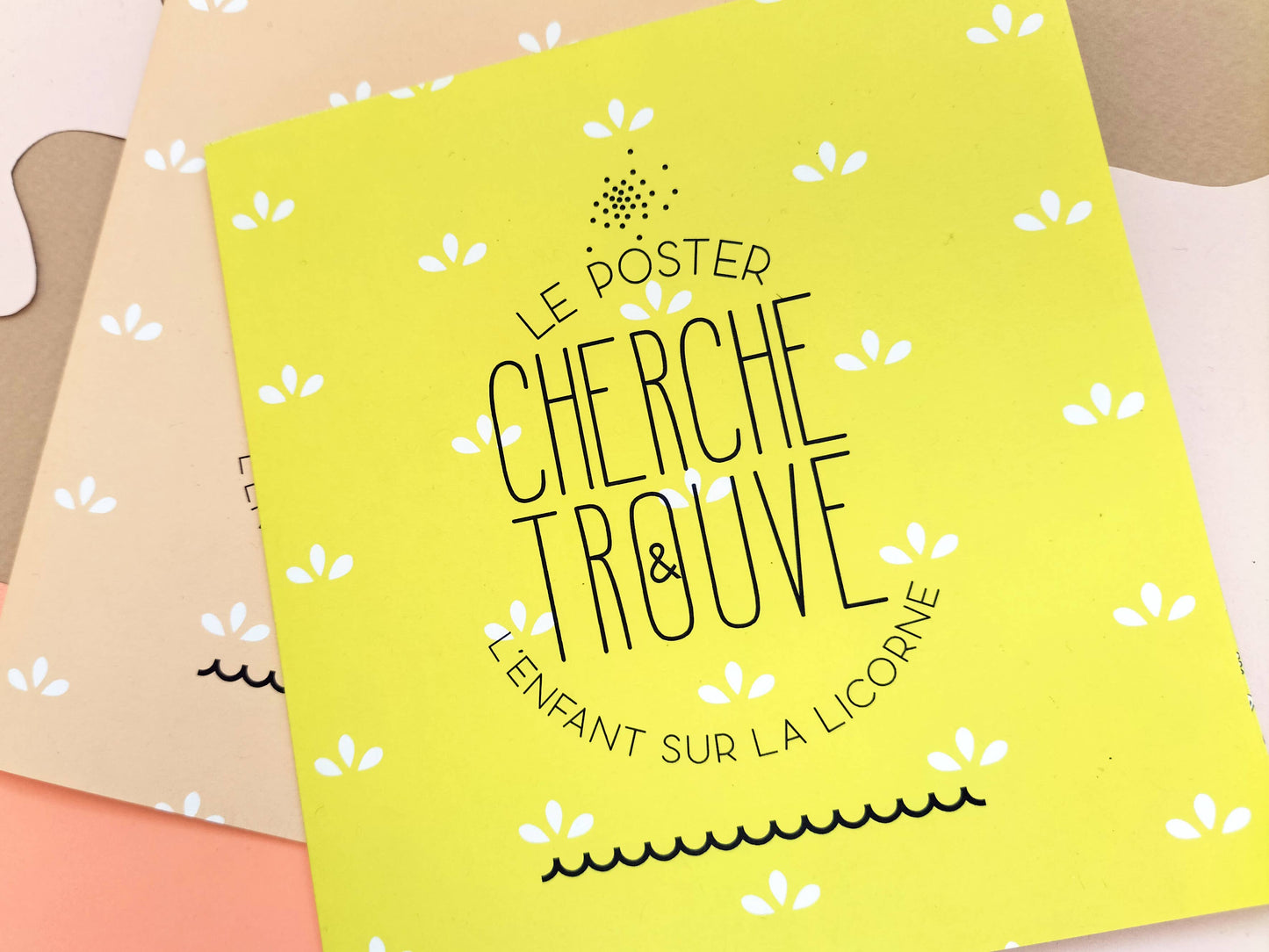 Pamela Loops - Poster Cherche et trouve parrain « Veux-tu être mon parrain ? »