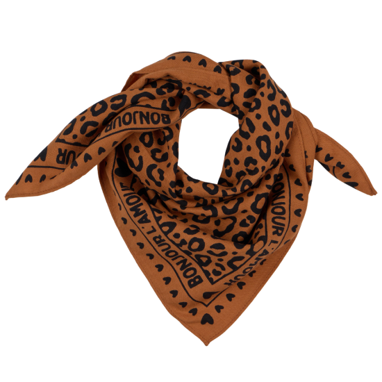 Foulard léopard 55cm