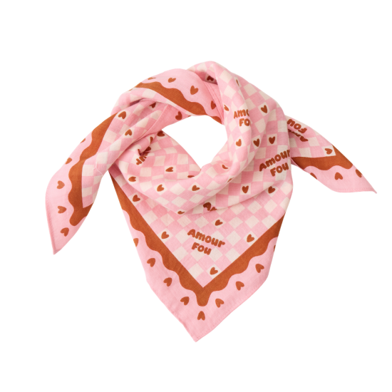 Foulard amour fou 55cm
