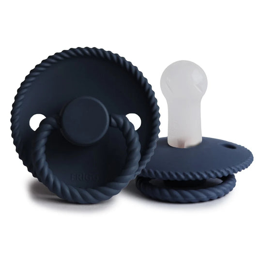 Tétine Frigg Rope - silicone dark navy