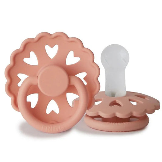 Tétine Frigg Fairytale -  Pretty in Peach silicone The Princess and he Pea