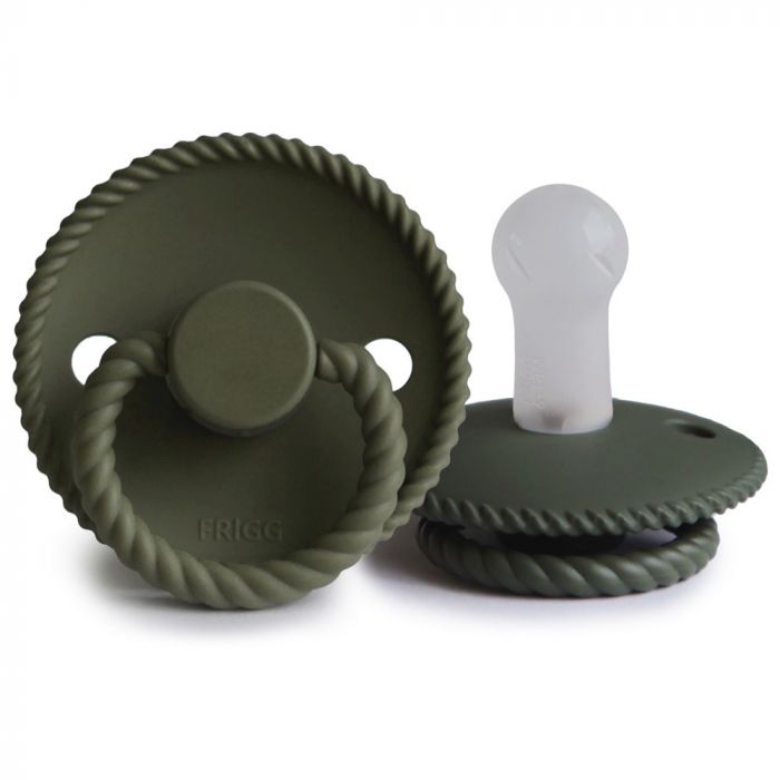 Tétine Frigg Rope  - Silicone Olive