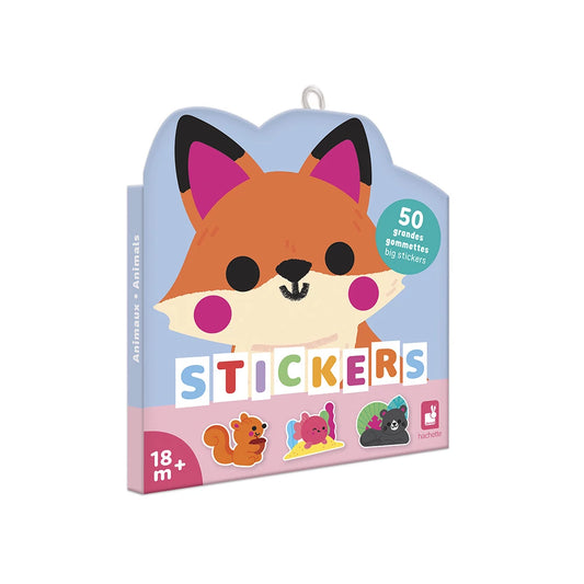 50 Grandes Gommettes Animaux - Janod
