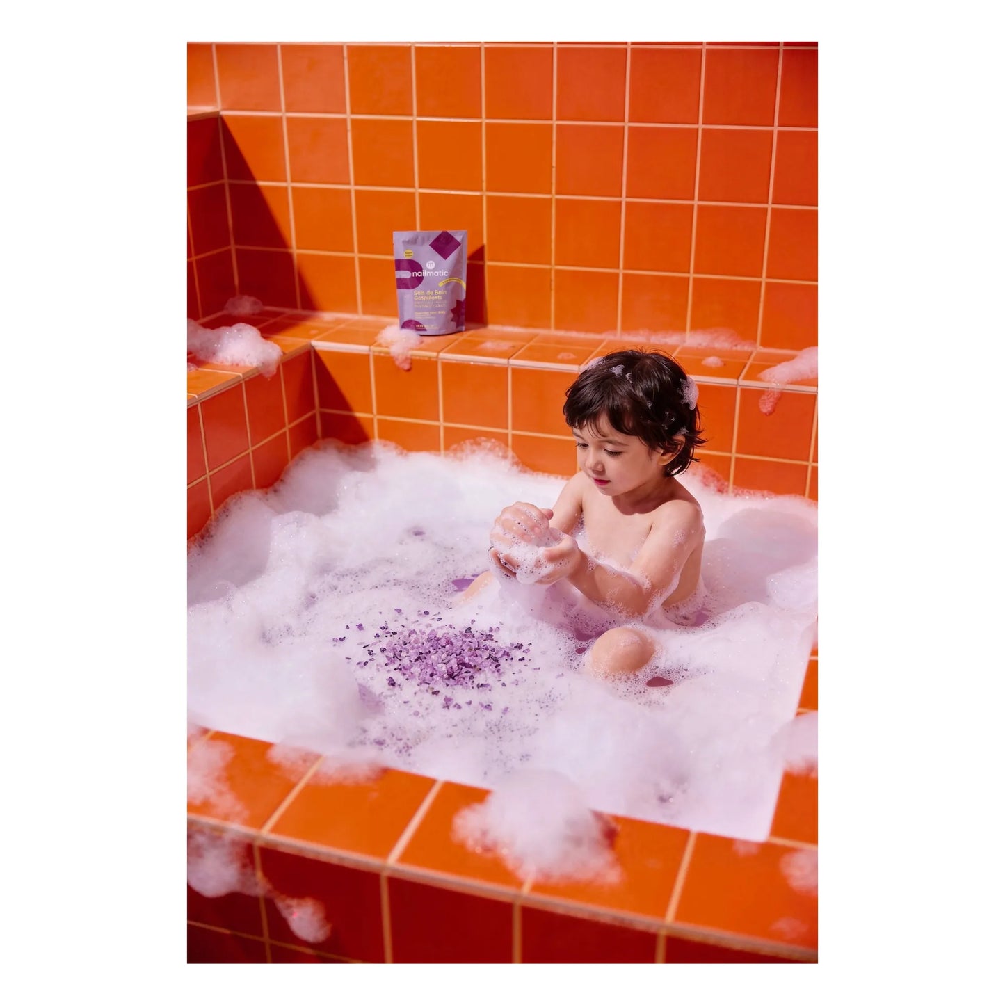 Sels de bain Enfant Sels de bain crépitants - Violet
