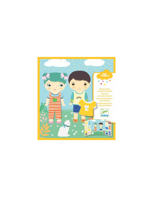 Stickers repositionnables les habits