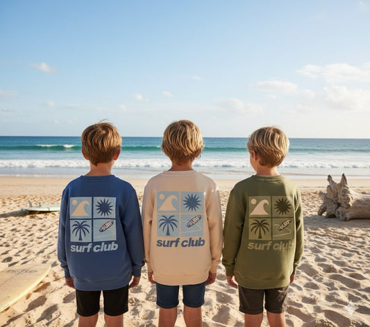 Sweat col rond « Surf Club »
