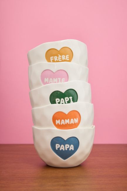 Bol Maman en céramique Atelier jasmin