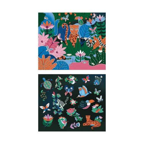 Kit Créatif - Strass La Jungle La Nuit