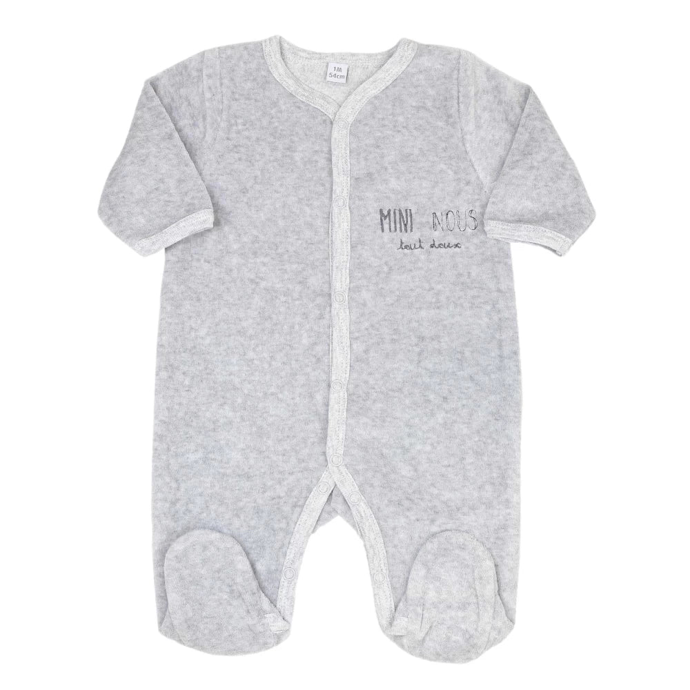 Trousseau de naissance - Mini Nous - gris clair