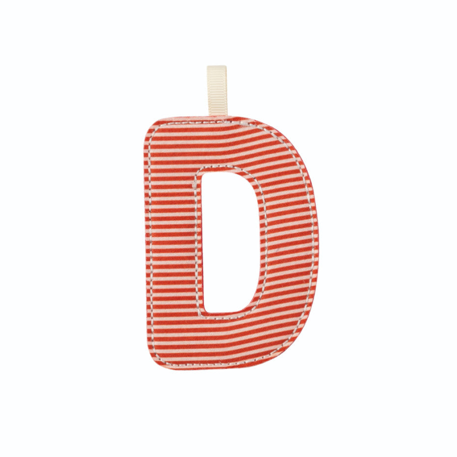 Lettres décoratives en tissu