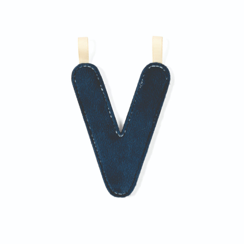 Lettres décoratives en tissu