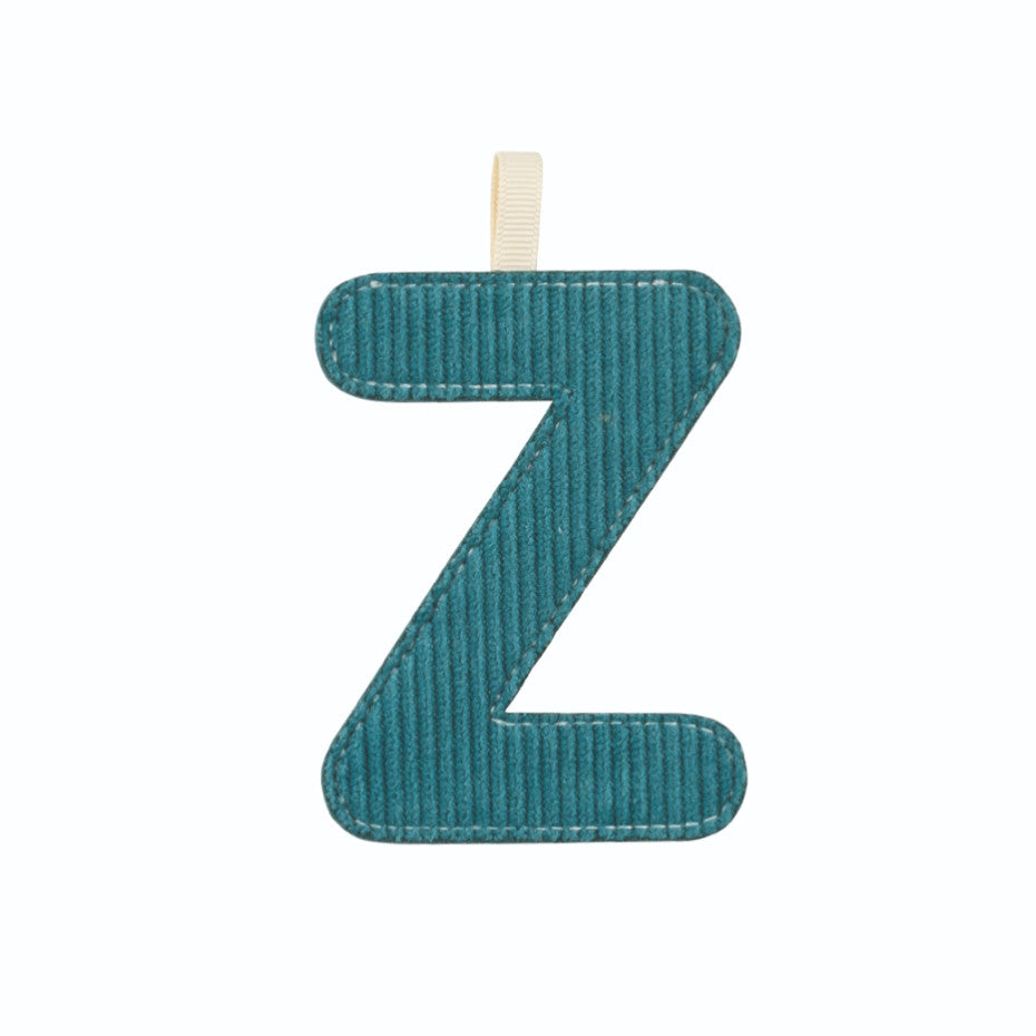 Lettres décoratives en tissu