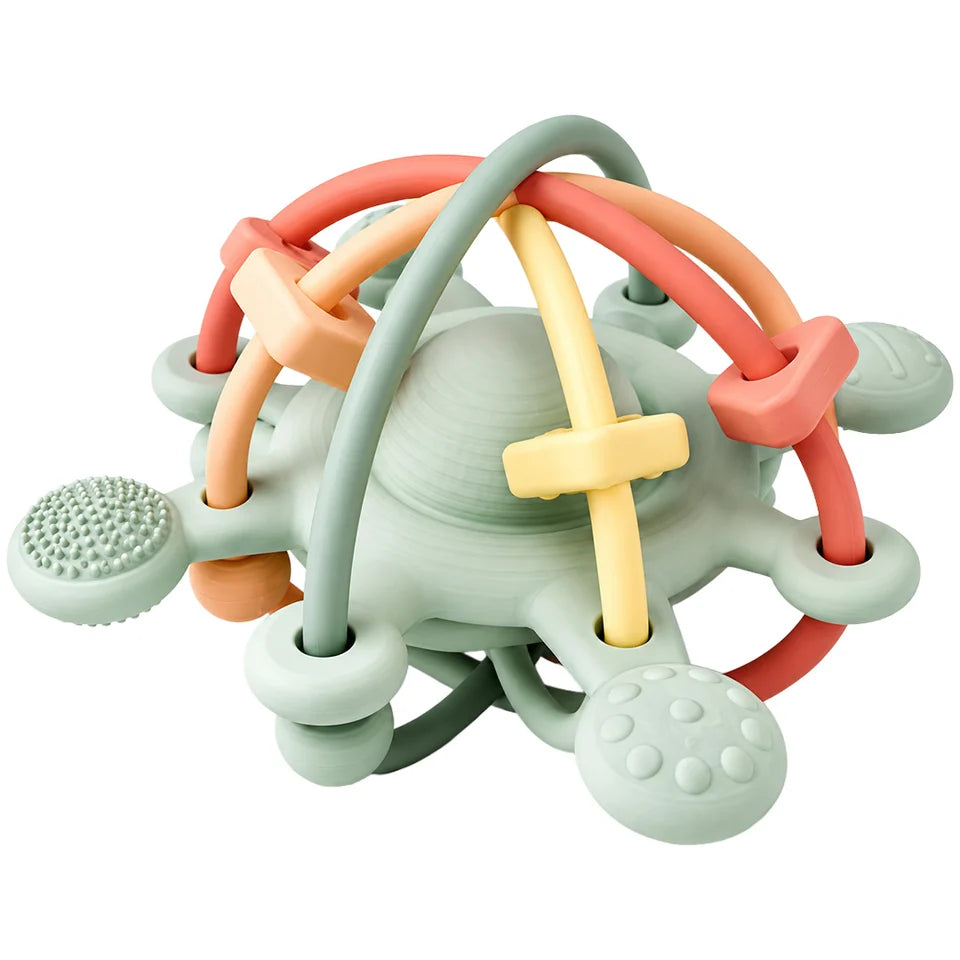 Étoile sensorielle en silicone - vert