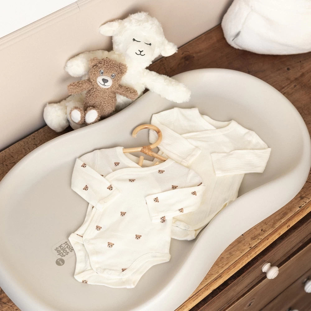 Lot de 2 bodies en coton - Ourson