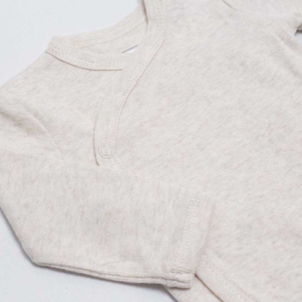 Lot de 2 body - Ourson - taupe