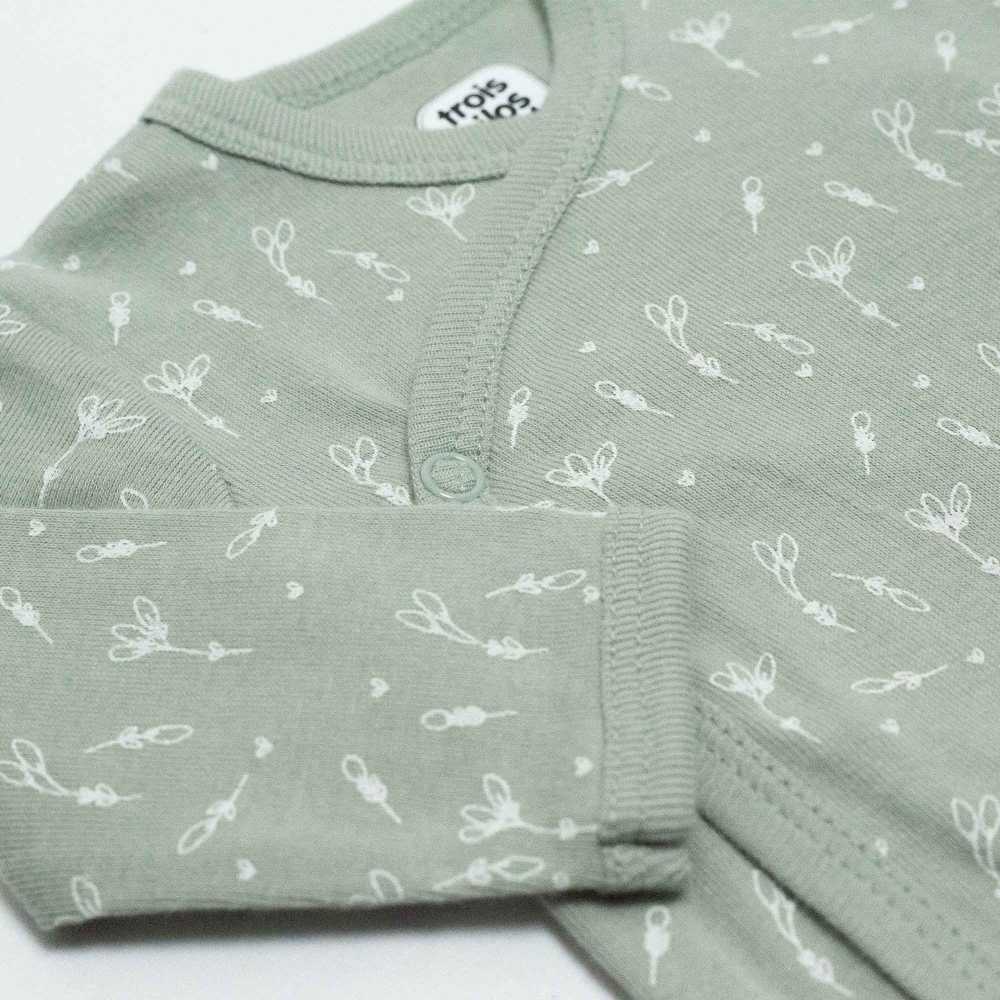 Lot de 2 body - Epis de blé - sauge