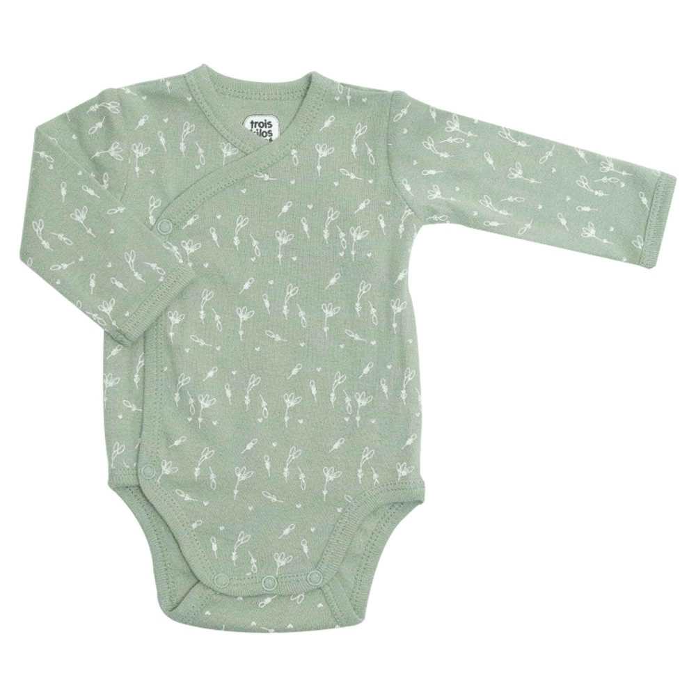 Lot de 2 body - Epis de blé - sauge