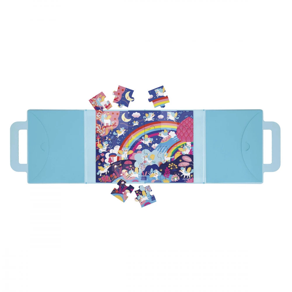 Magnéti'puzzle Licornes 24 pièces