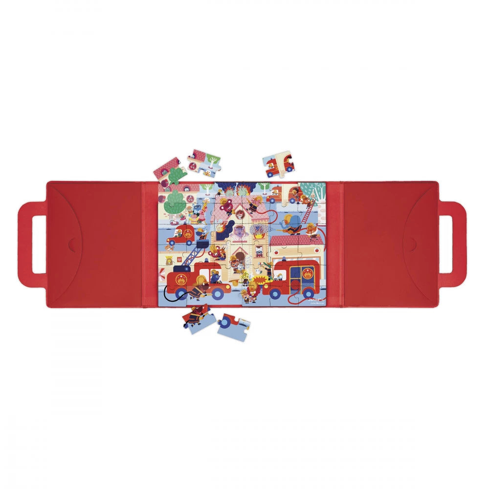 Magnéti'puzzle Pompiers 36 pièces