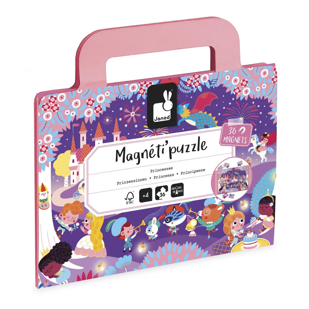 Magnéti'puzzle Princesses 36 pièces