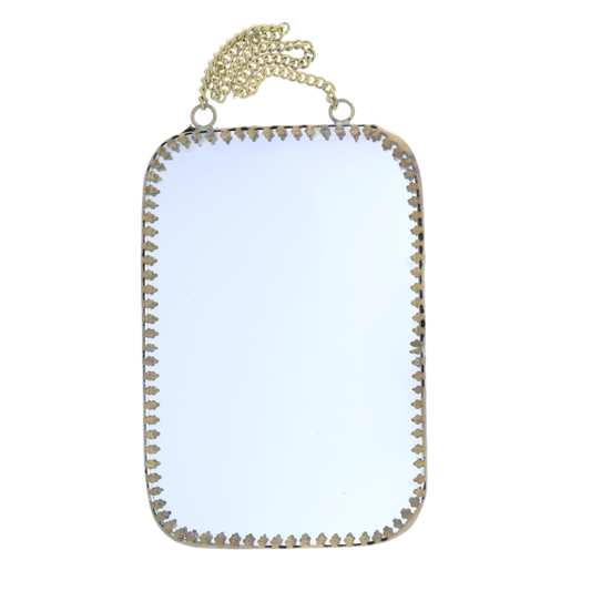 Grand miroir rectangle arrondi Atelier jasmin