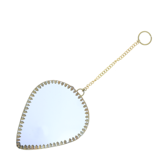 Petit miroir goutte Atelier jasmin