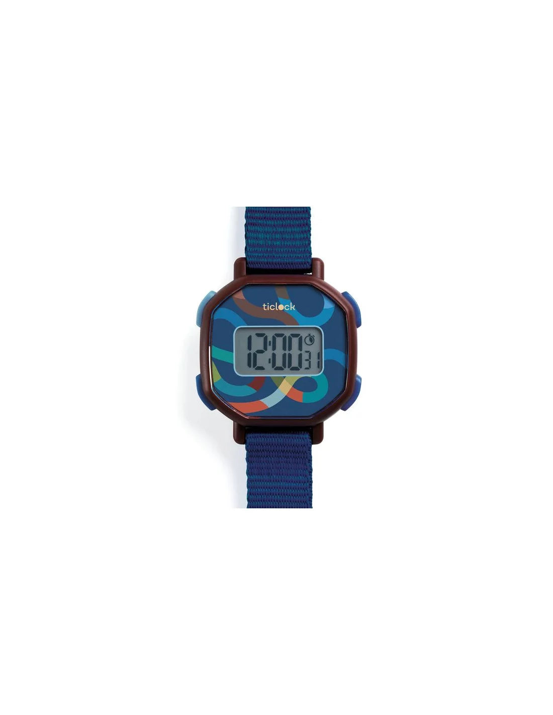 Montre digitale Blue volute